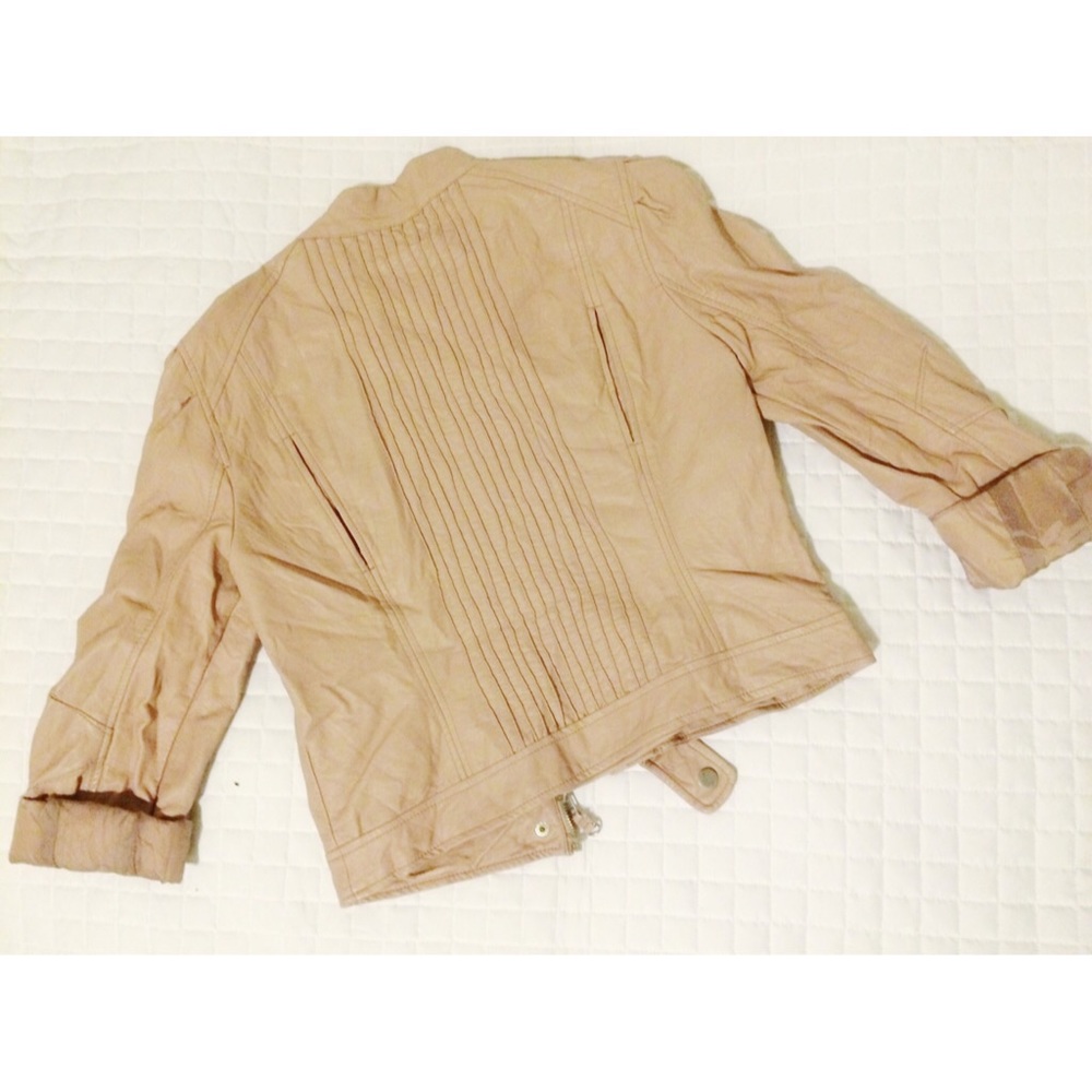 Blush Leather Jacket - image 4